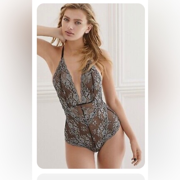NWT Free People X Revolve Too Cute To Handle Bodysuit - Intimately Free Teddy - Picture 2 of 12